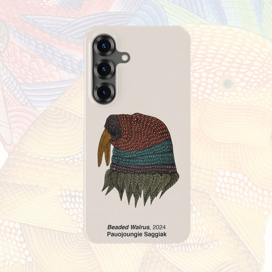Galaxy S24/S25 - Nunacase - Pauojoungie Saggiak--Beaded Walrus - 2024