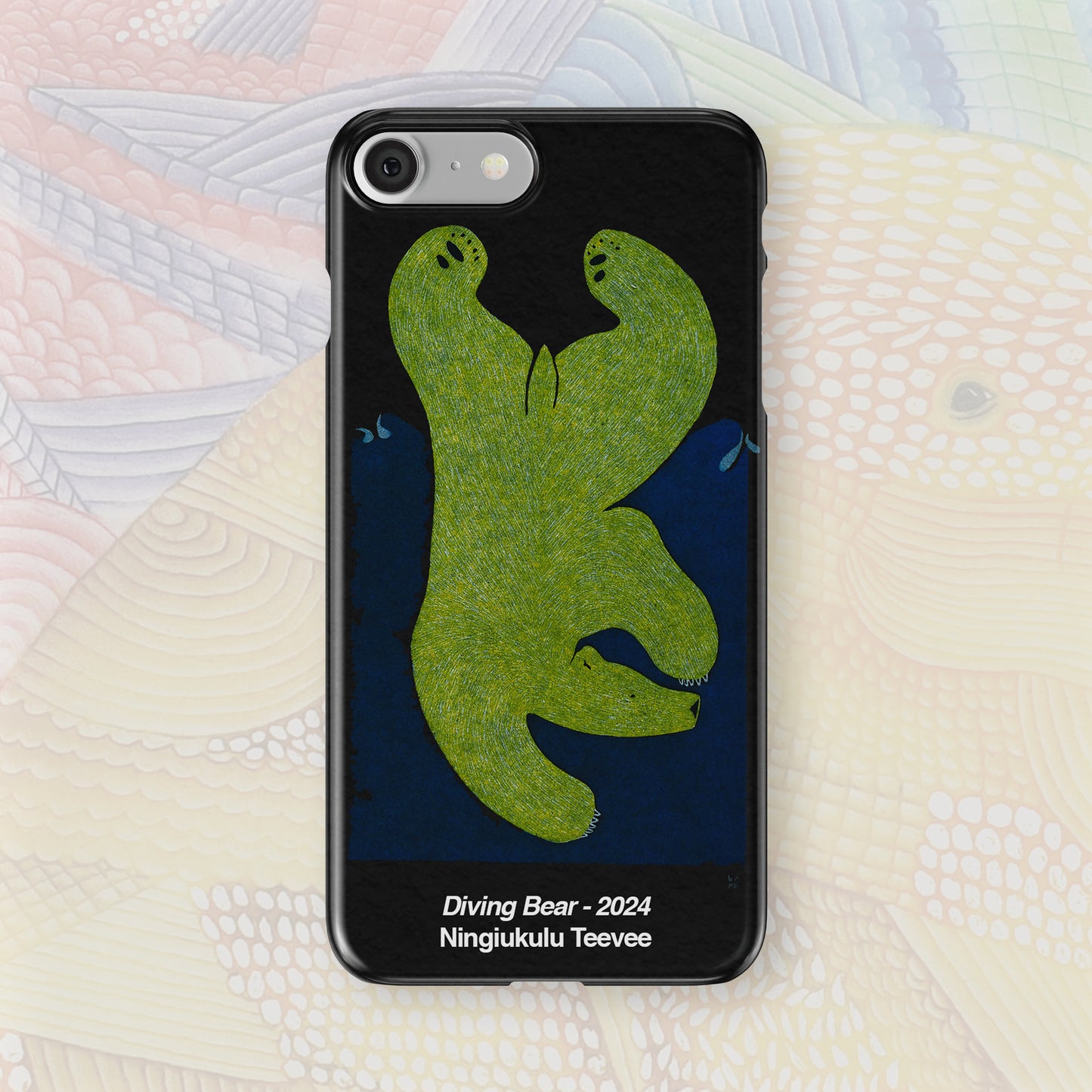 iPhone SE - Nunacase - Ningiukulu Teevee--Diving Bear