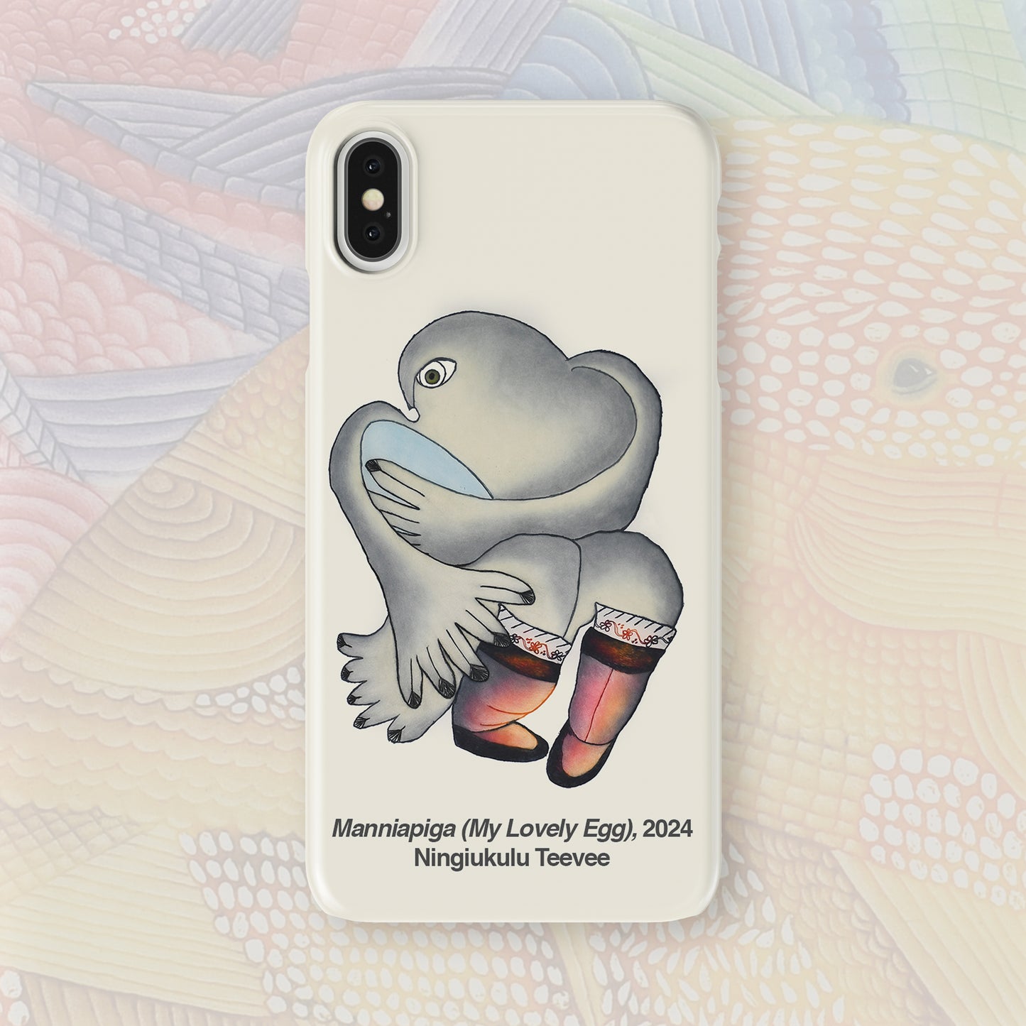 iPhone XS Max - Nunacase - Ningiukulu Teevee--Manniapiga (My Lovely Egg) - 2024