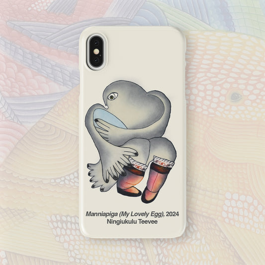 iPhone XS Max - Nunacase - Ningiukulu Teevee--Manniapiga (My Lovely Egg) - 2024
