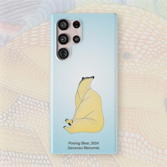 Galaxy S22 Ultra - Nunacase - Qavavau Manumie--Posing Bear - 2024