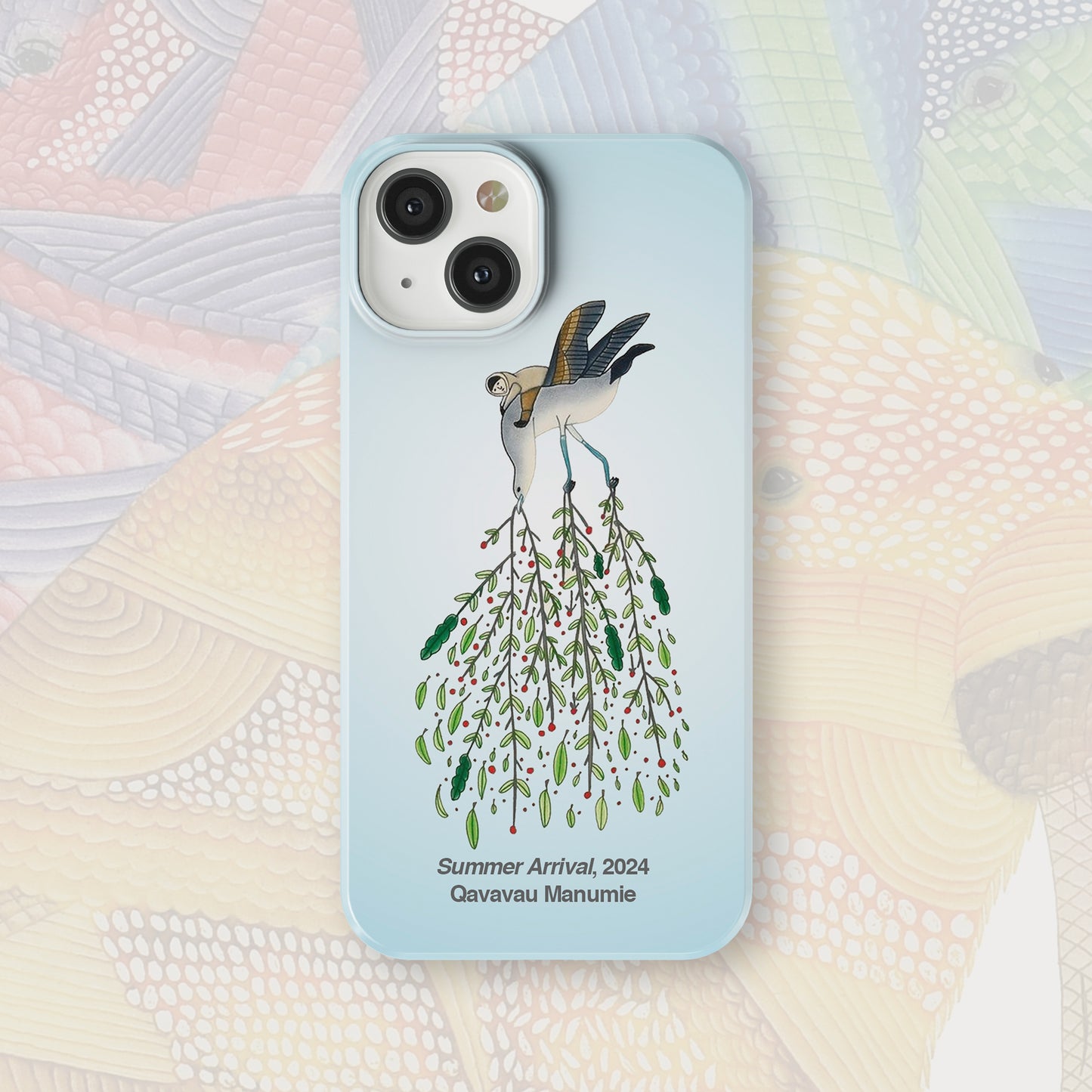 iPhone 15 - Nunacase - Qavavau Manumie--Summer Arrival