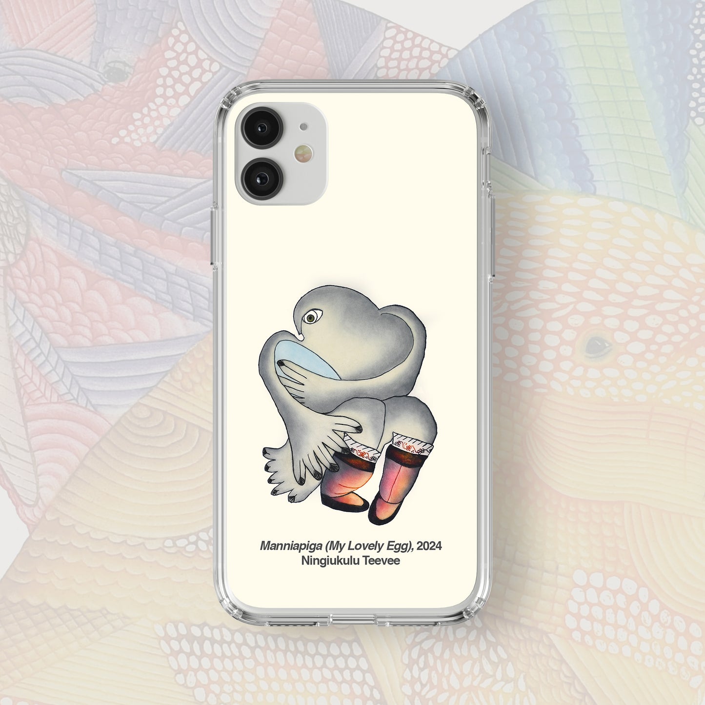 iPhone 11 - Nunacase - Ningiukulu Teevee--Manniapiga (My Lovely Egg) - 2024