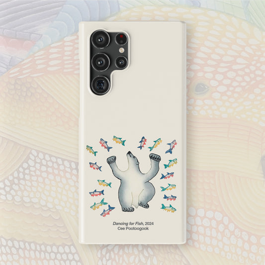 Galaxy S22 Ultra - Nunacase - Cee Pootoogook--Dancing For Fish - 2024