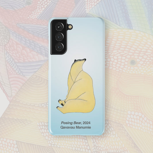 Galaxy S21 - Nunacase - Qavavau Manumie--Posing Bear - 2024