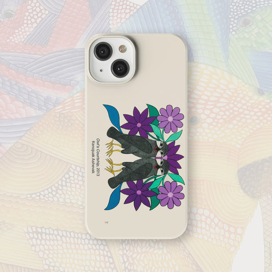 iPhone 15 - Nunacase - Kenojuak Ashevak--Owl’s Courtship - 2013