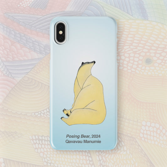 iPhone XS Max - Nunacase - Qavavau Manumie--Posing Bear - 2024