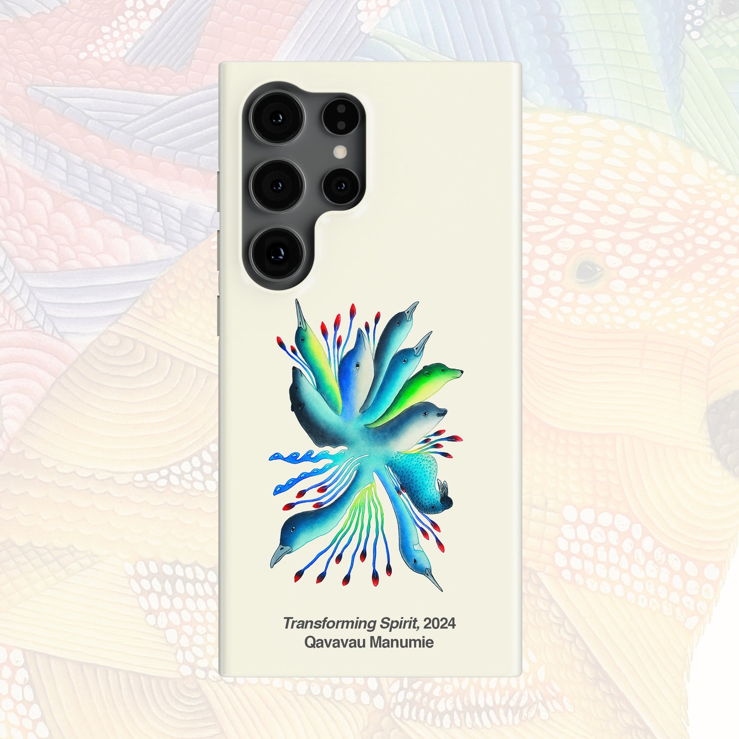 Galaxy S24 Ultra - Nunacase - Qavavau Manumie--Transforming Spirit - 2024