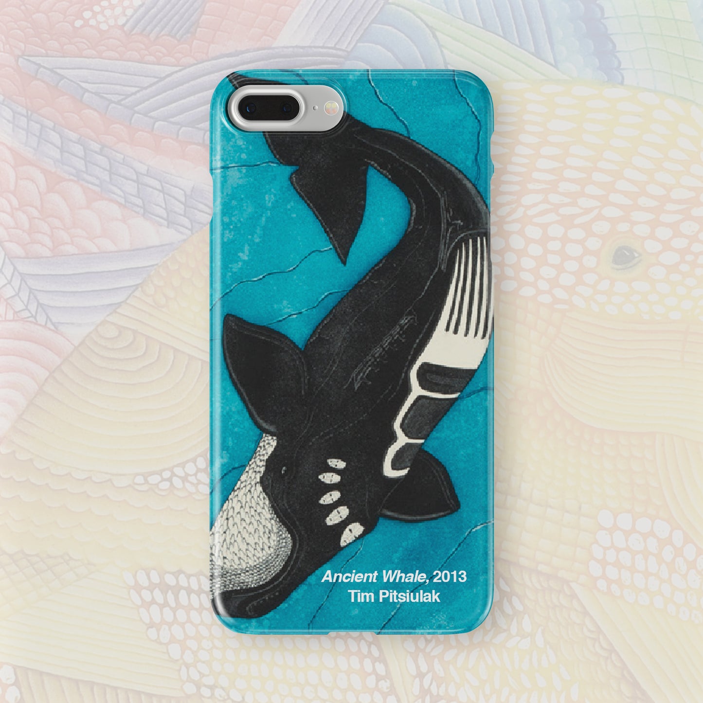 iPhone 7 Plus / 8 Plus - Nunacase - Tim Pitsiulak--Ancient Whale - 2013
