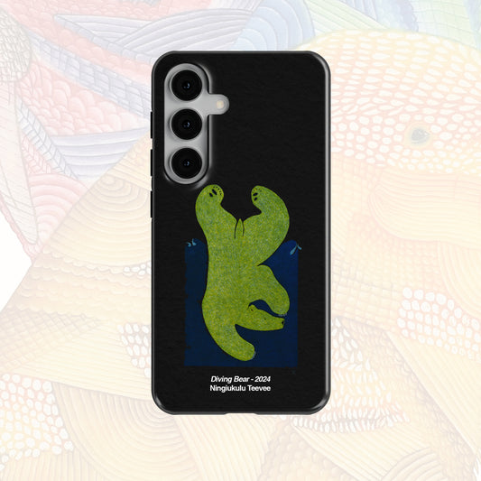 Galaxy S24 - Nunacase - Ningiukulu Teevee--Diving Bear - 2024