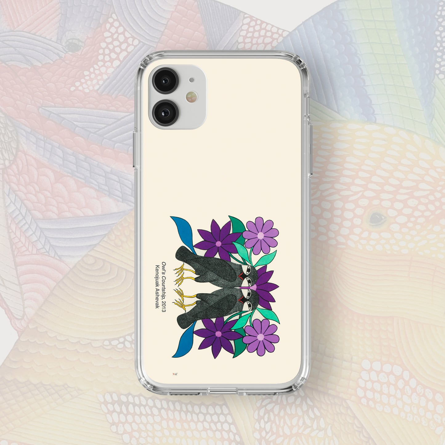 iPhone 11 - Nunacase - Kenojuak Ashevak--Owl’s Courtship - 2013