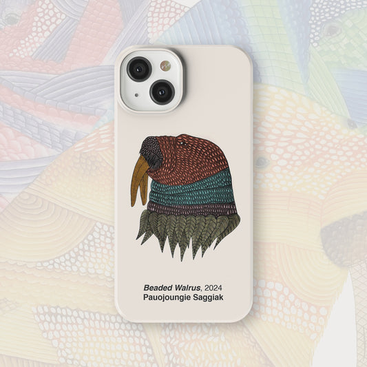 iPhone 15 - Nunacase - Pauojoungie Saggiak--Beaded Walrus - 2024